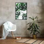 Premium Luster Photo Paper Framed Poster (in)