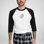 Unisex 3/4 Sleeve Raglan Shirt